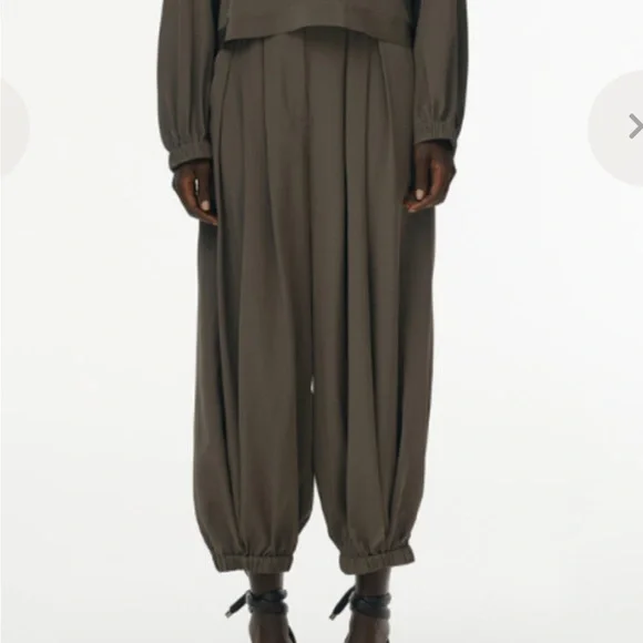 💛SOLD💛Tibi Eco Silk Balloon Pants - Picture 2 of 10